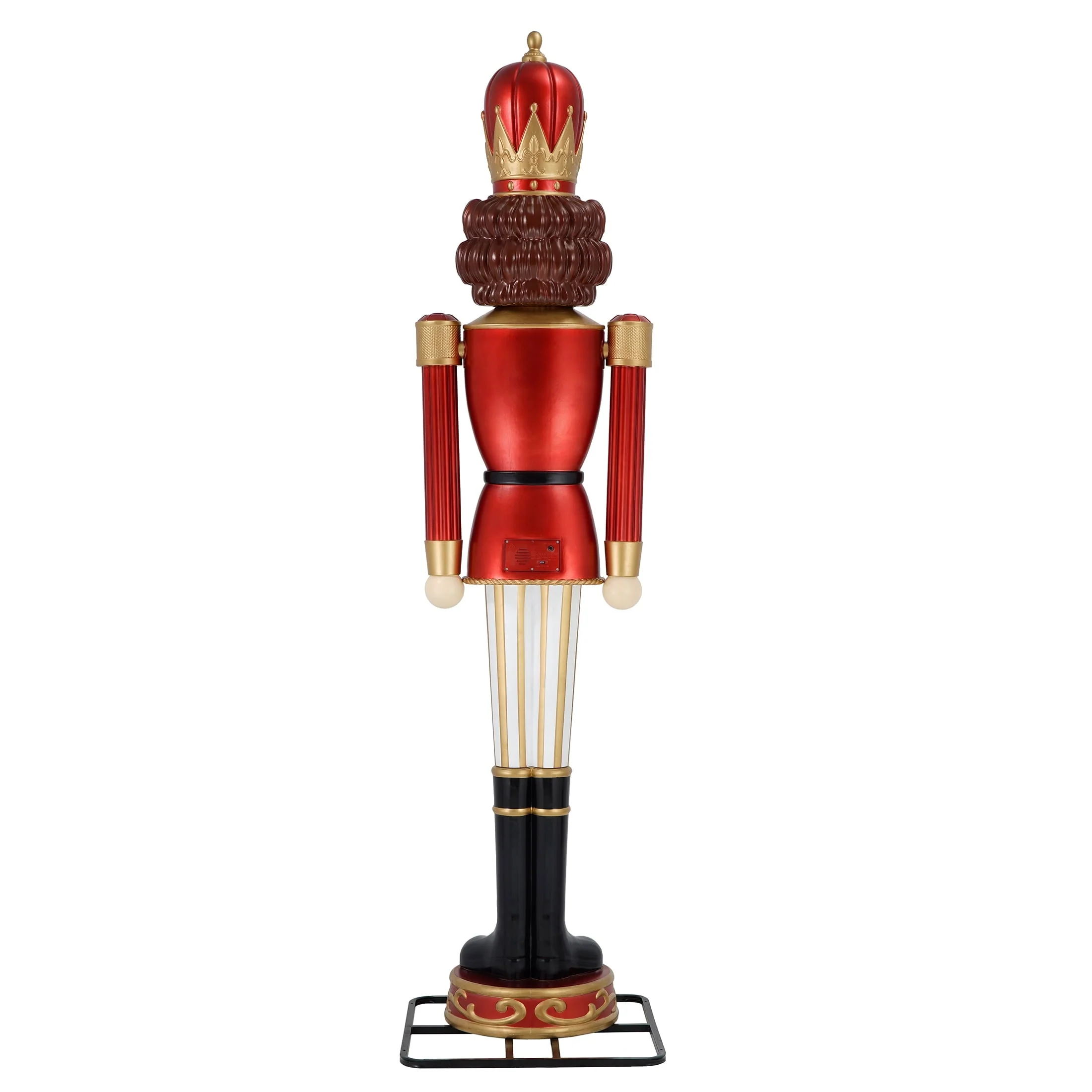 2025 Animated Christmas Nutcracker Blow Mold Decoration, Multicolor, 9