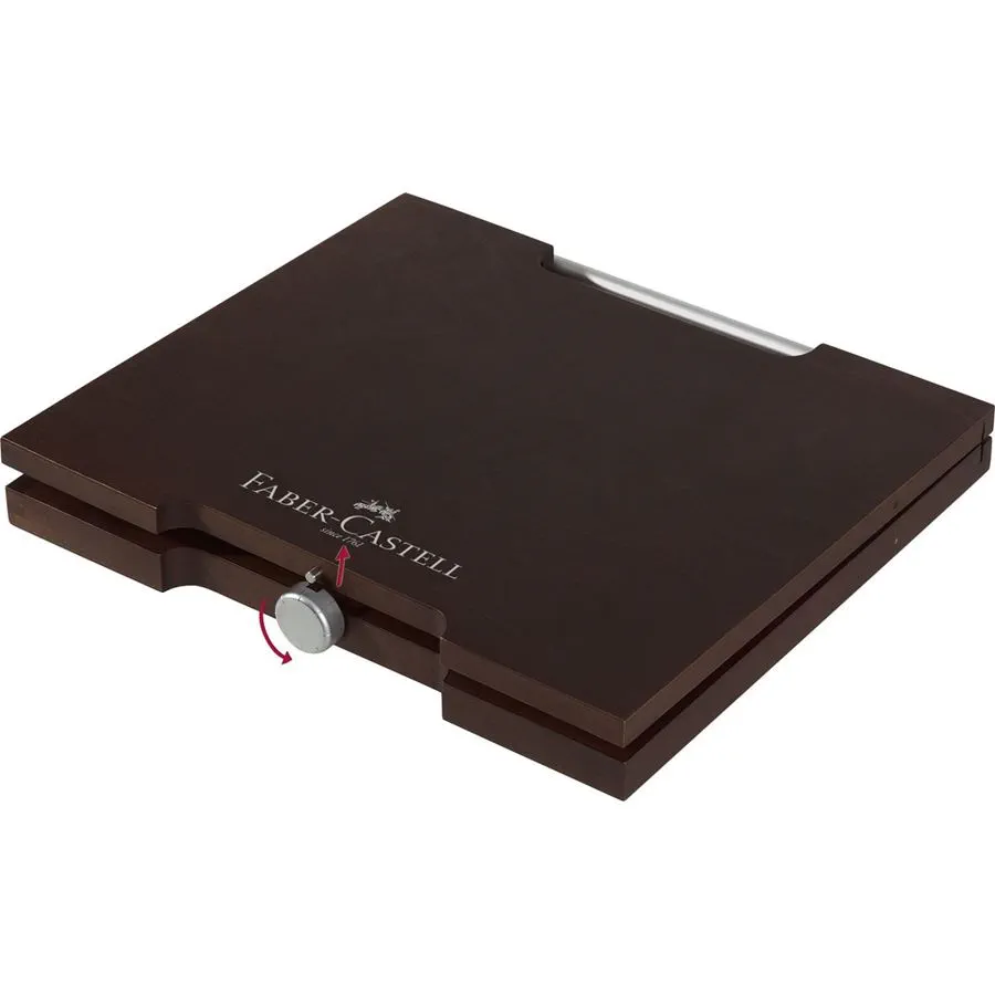 Pitt Monochrome wooden case 86 pieces