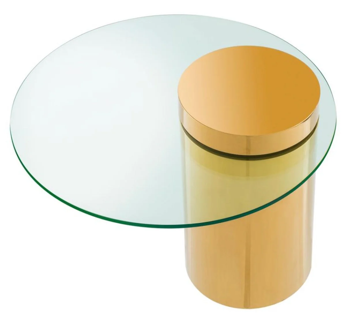 Designer side table gold 65 x H. 51 cm - luxury furniture