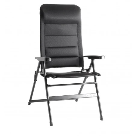 Baya Sun Confort Maxi GRAY - High folding chair