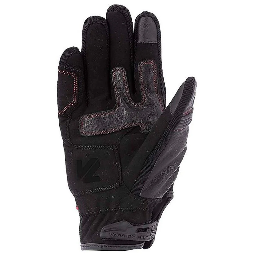 VQUATTRO NAVARRA SUMMER GLOVES - BLACK / RED