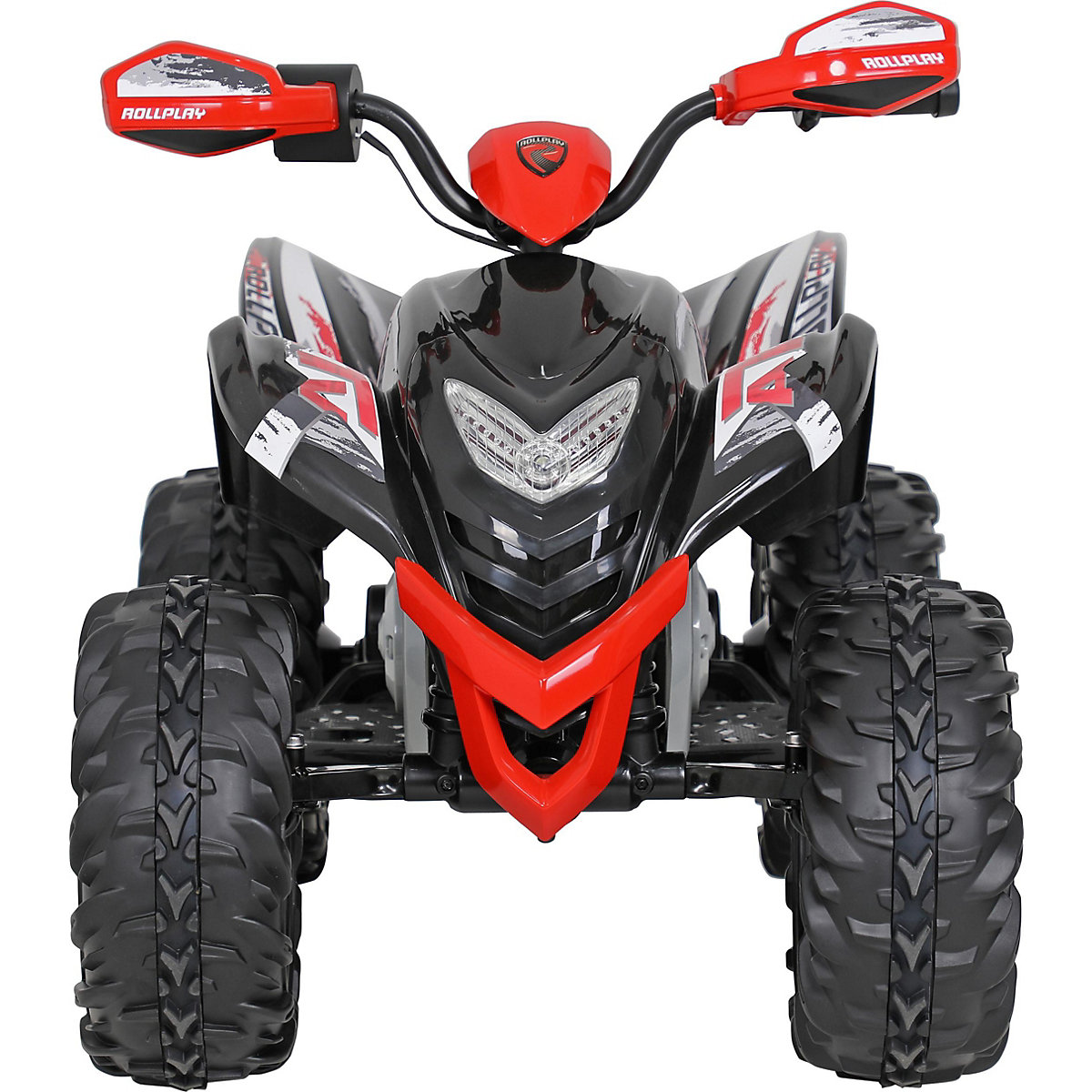 Rollplay 35551 POWERSPORT ATV MAX 12V schwarz/rot