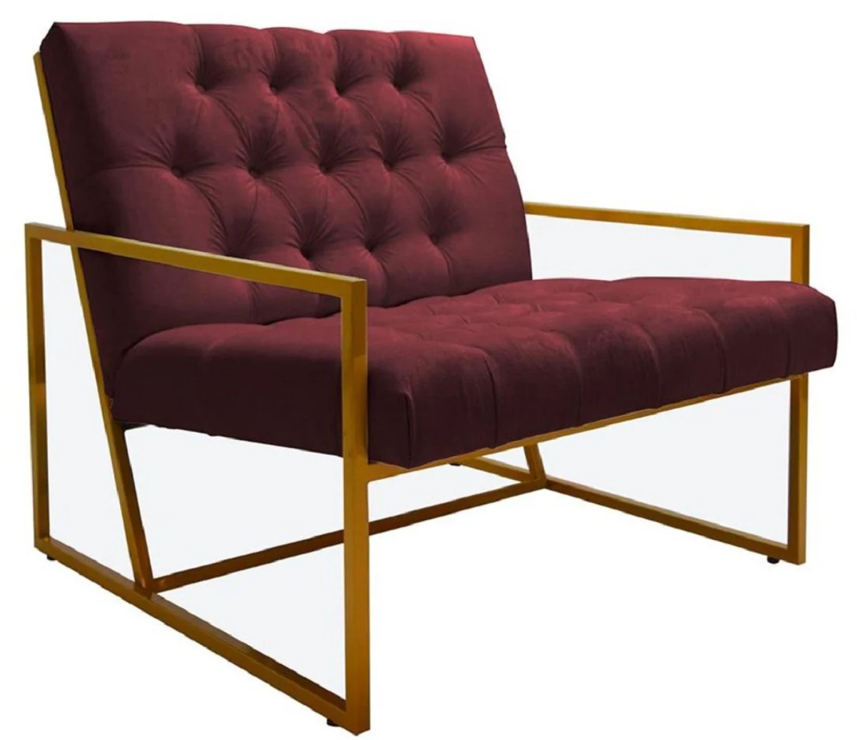 Luxury Chesterfield armchair 84 x 87.5 x H. 80 cm - Various colors - Chesterfield furniture