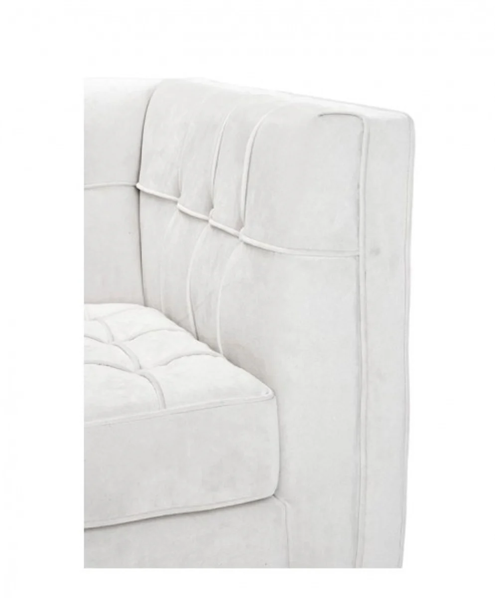 Luxury designer hotel armchair white - luxury armchair