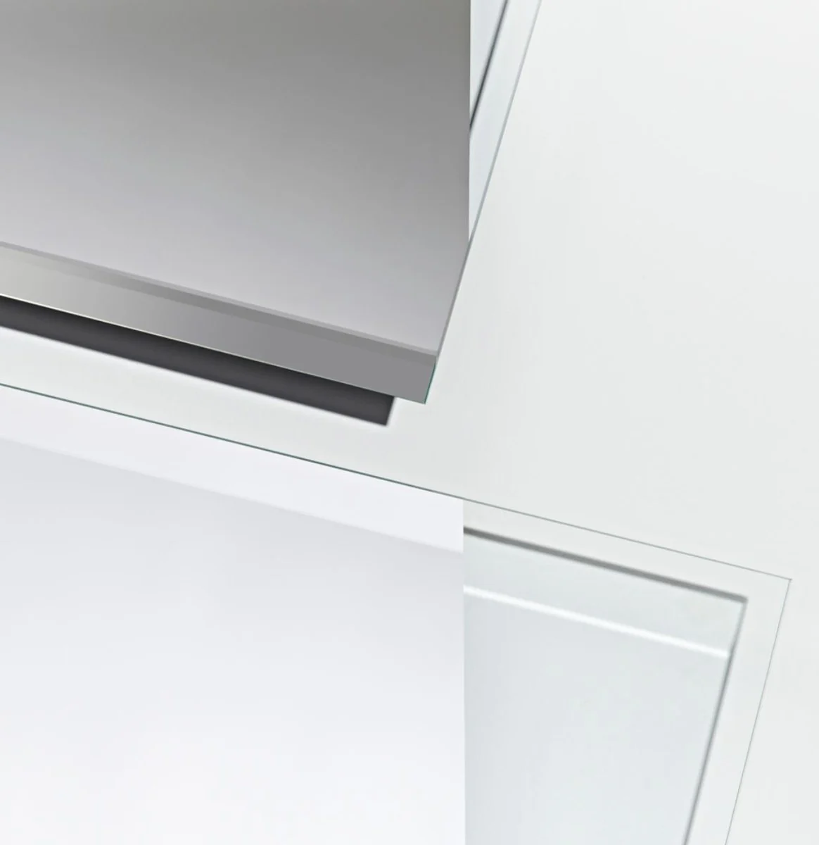 Designer wall mirror 45 x H. 45 cm - designer furniture