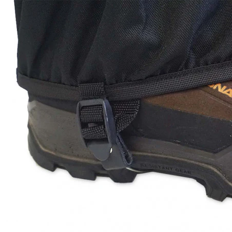 Clisport Large Gray Gaiters - Pack of 2 snow gaiters