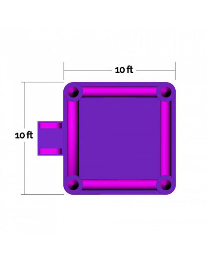 Princess Castle 10 Commercial Bouncer Moonwalk