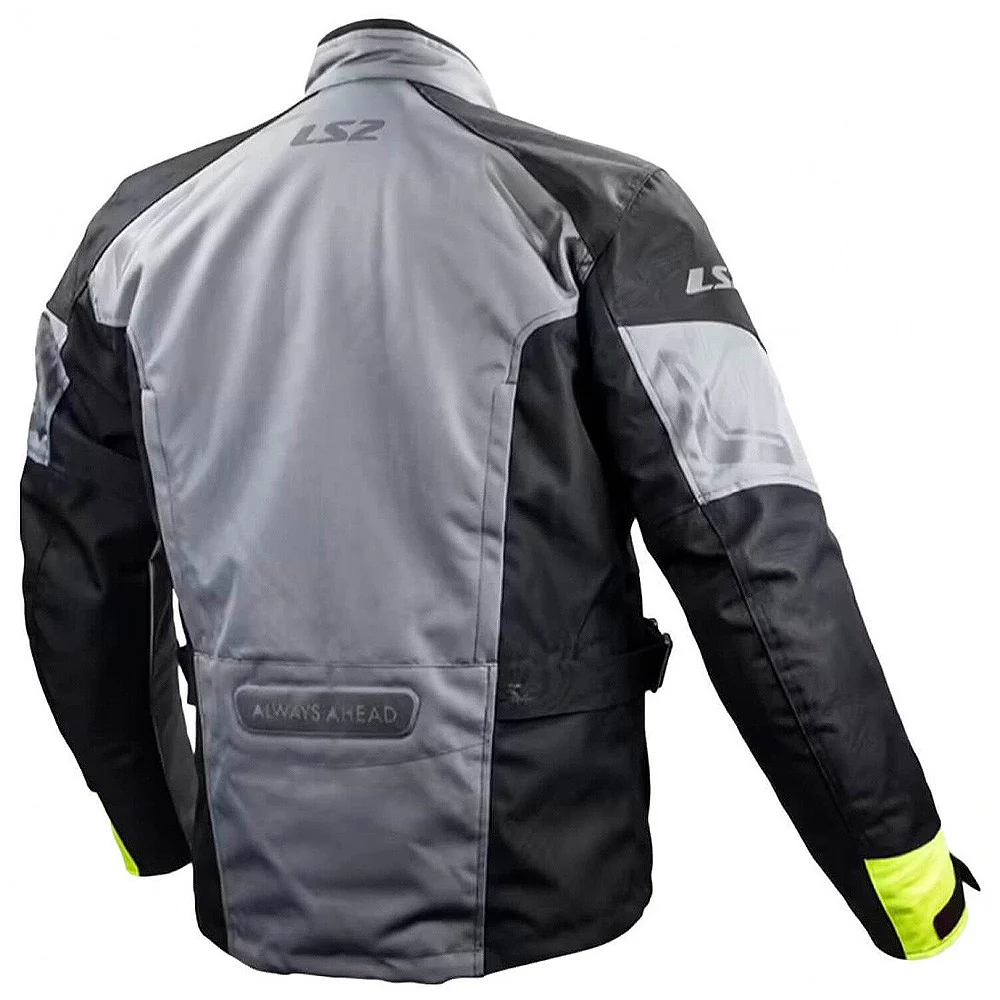 CHAQUETA LS2 PHASE GRIS / AMARILLO