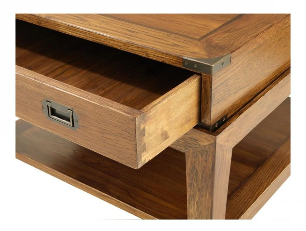 Luxury Art Deco designer oak wood side table - luxury quality