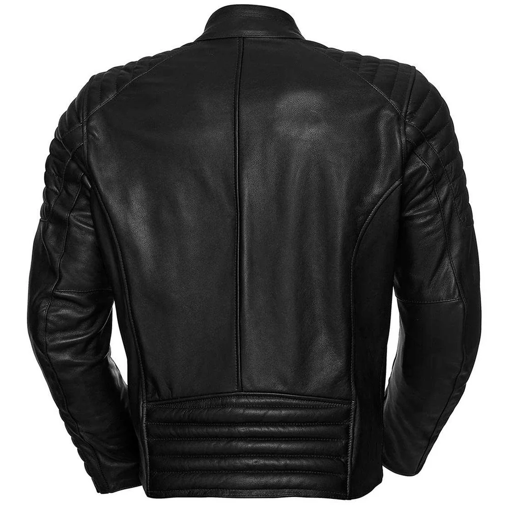 CHAQUETA PIEL IXS LD CLASSIC - NEGRO