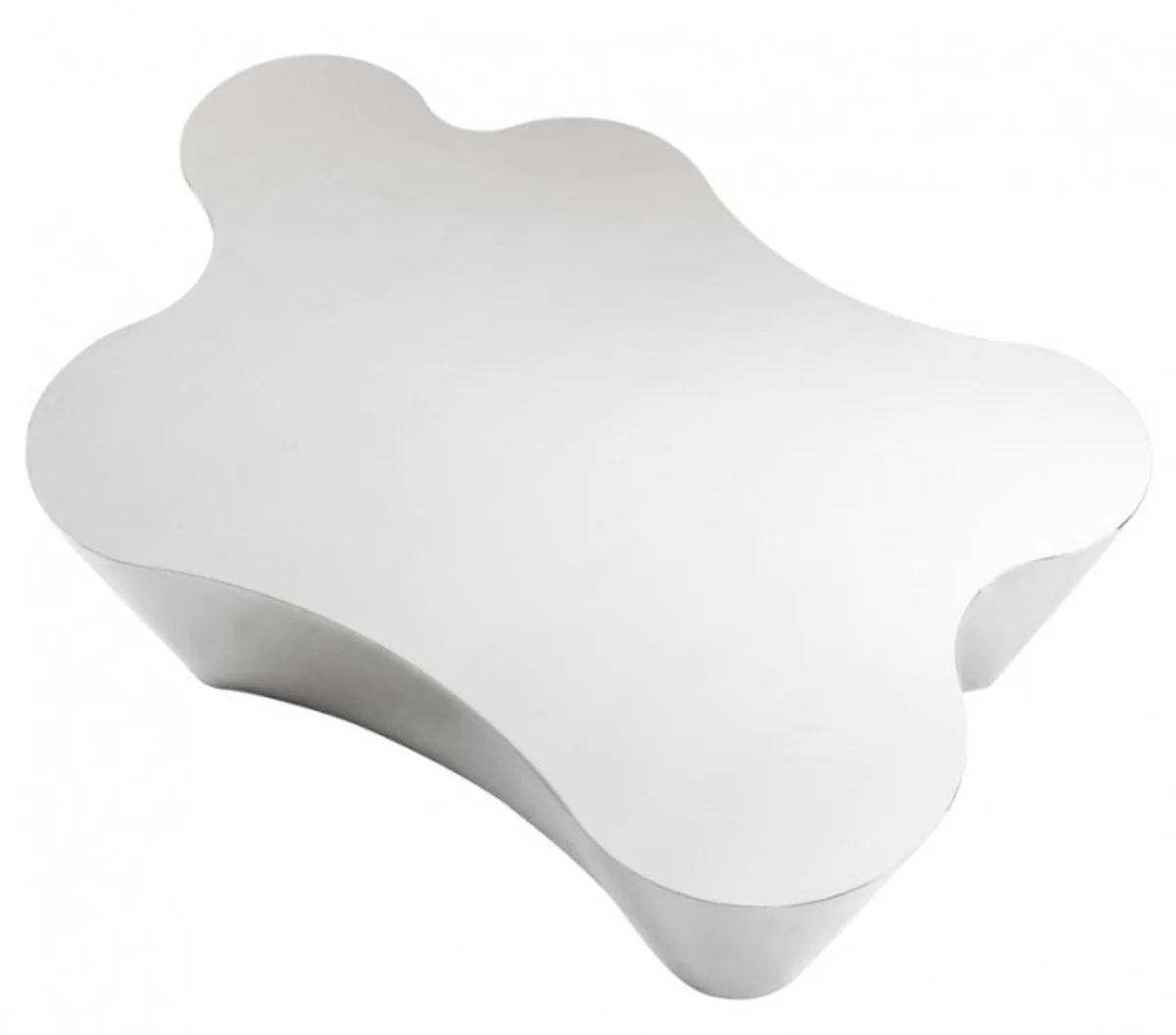 Luxury Art Deco designer coffee table polished stainless steel - Luxury Collection