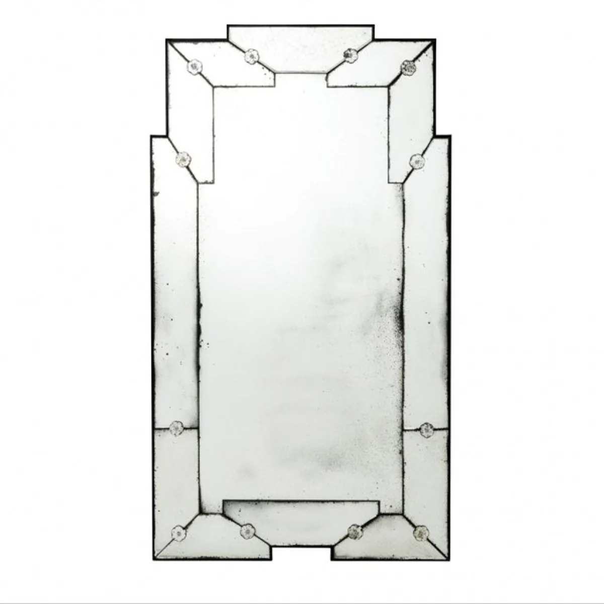 Vintage wall mirror antique style glass 80 x H140 cm - Hotel & Restaurant furnishings Art Deco