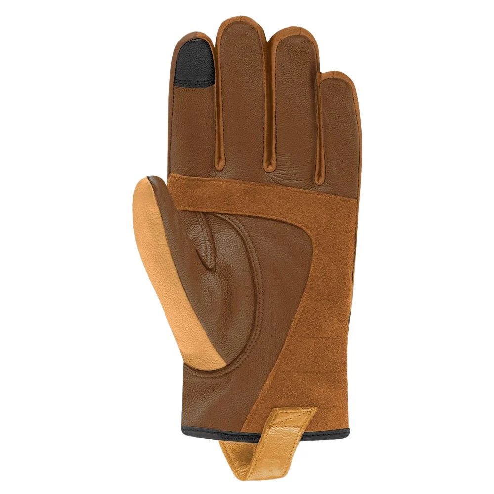 SUMMER RACER TUXEDO GLOVES - BROWN