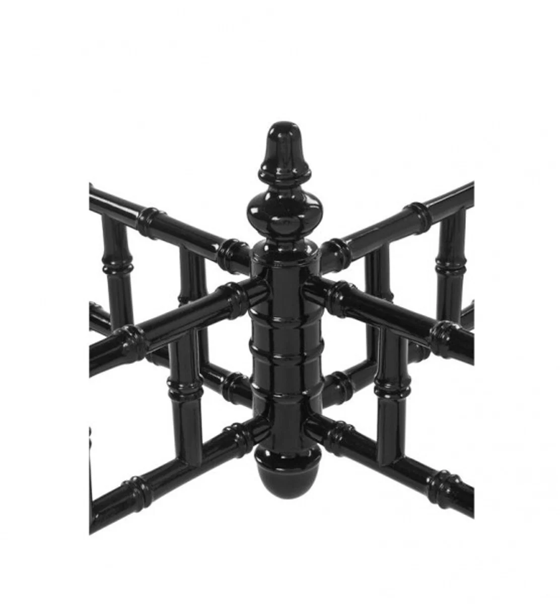 Luxury Art Deco designer mahogany side table black - luxury quality