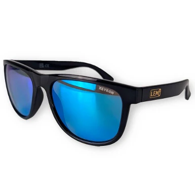 LEM FOZ SUNGLASSES - BLACK / BLUE