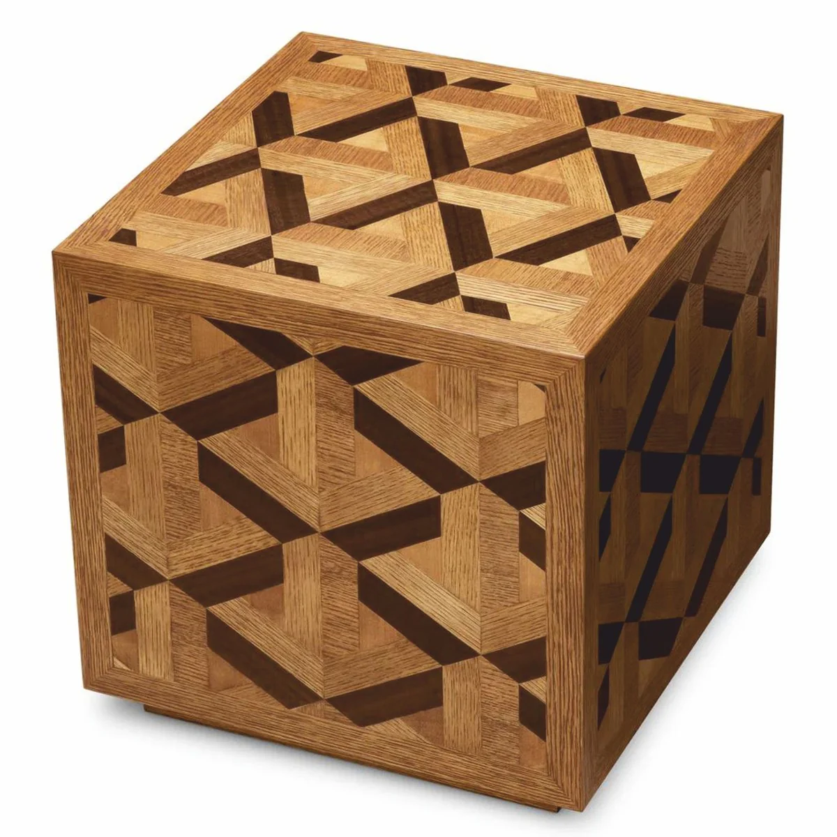 Luxury side table brown 50 cm - living room & hotel furniture