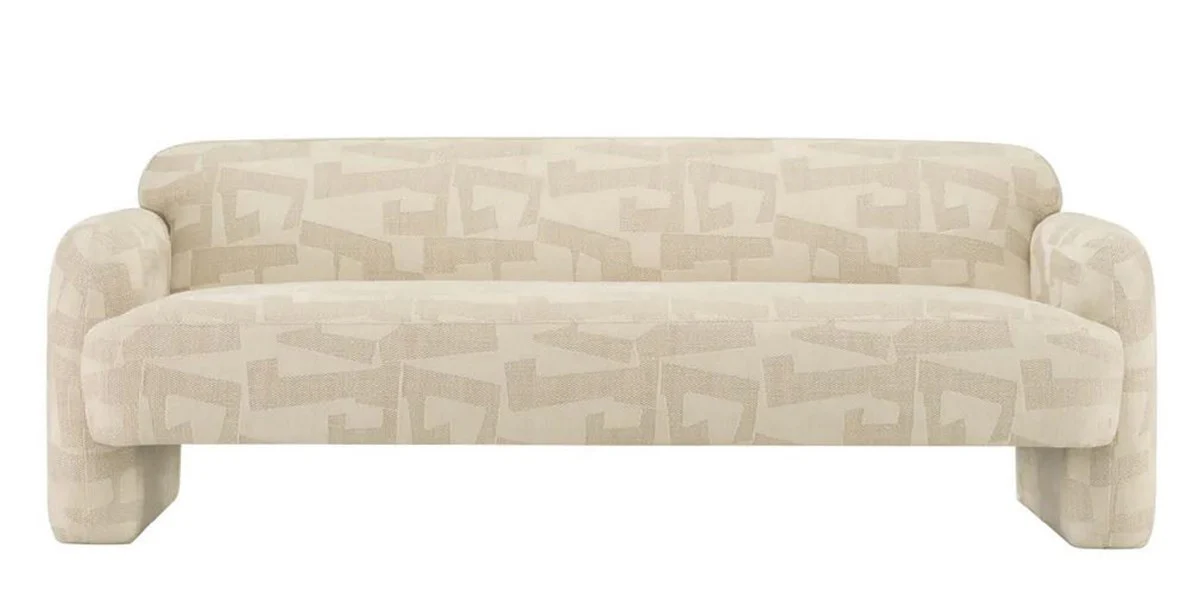 Luxury sofa sand color 220 cm - living room & hotel furniture