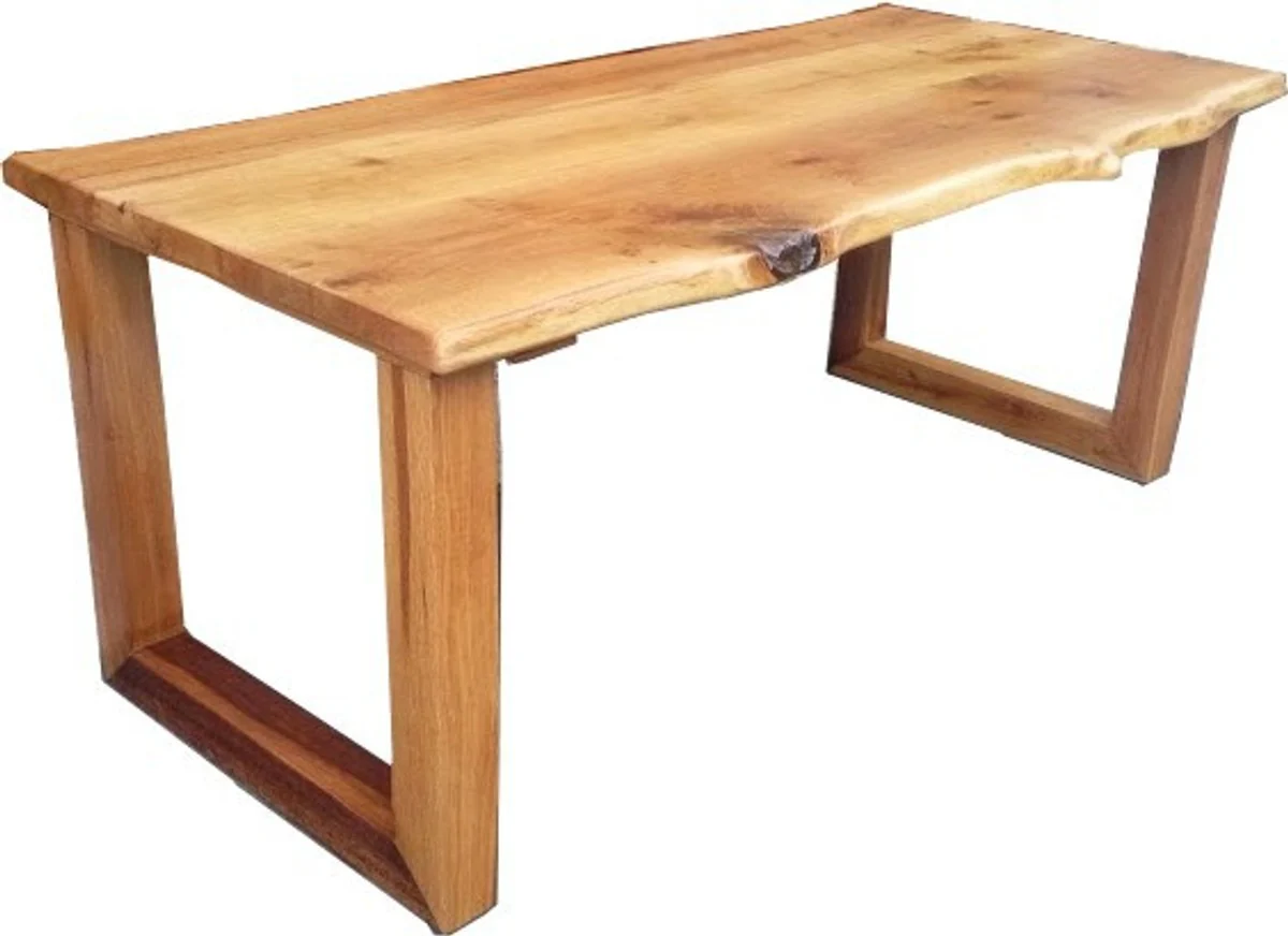 Vintage Rustic Solid Oak Dining Table 200 x 100 cm Mod TR3 - Country house style table made of solid oak wood
