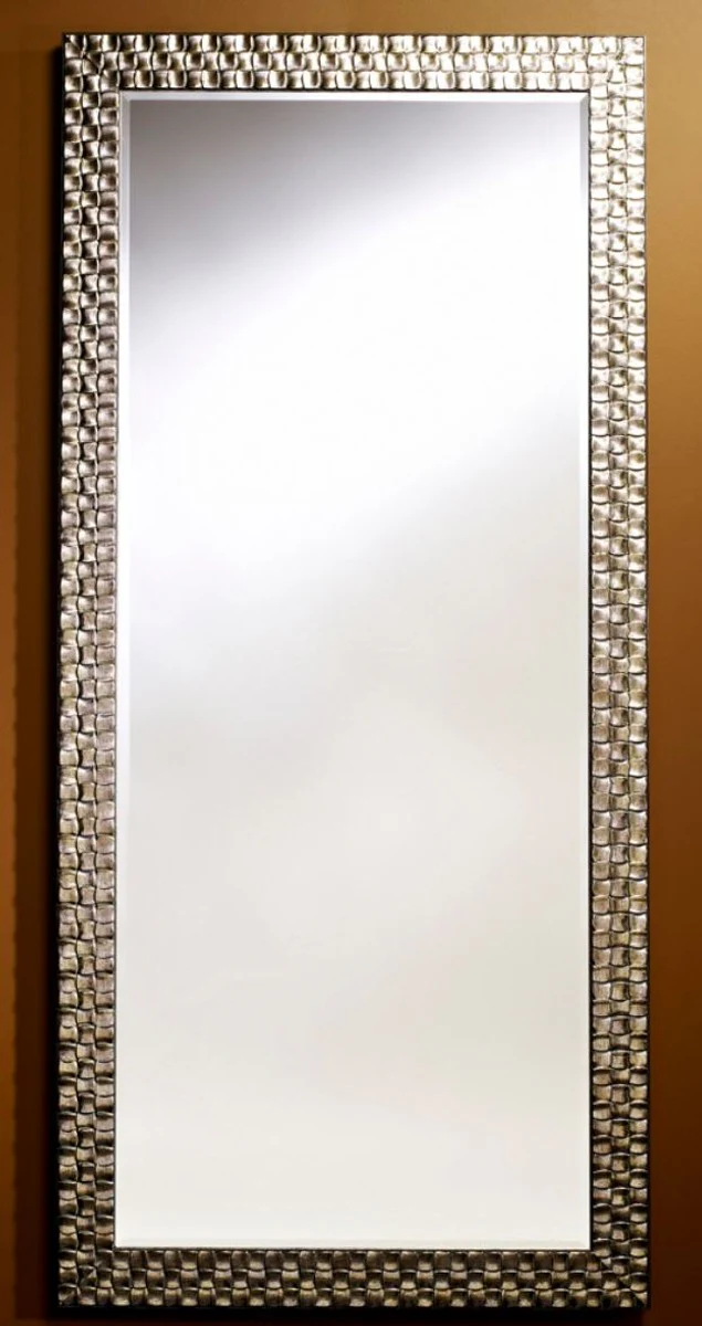 Living room wall mirror silver 78 x H. 168 cm - luxury mirror