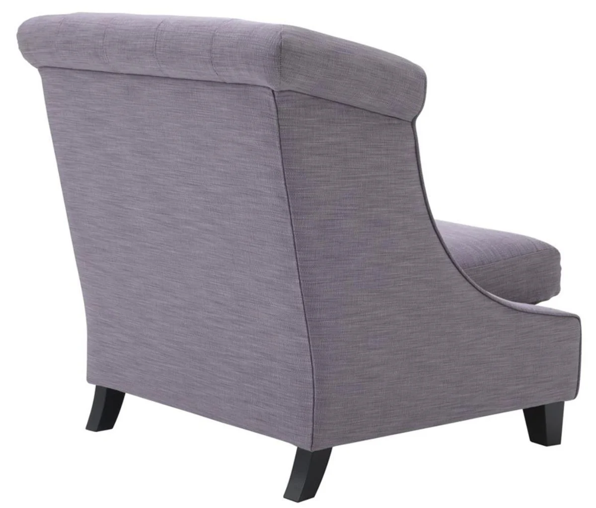 Luxury living room armchair purple 86 x 93 x H. 92 cm - Hotel Furniture