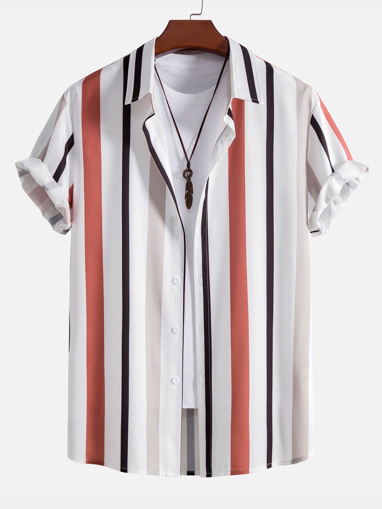 Striped Button Up Shirt