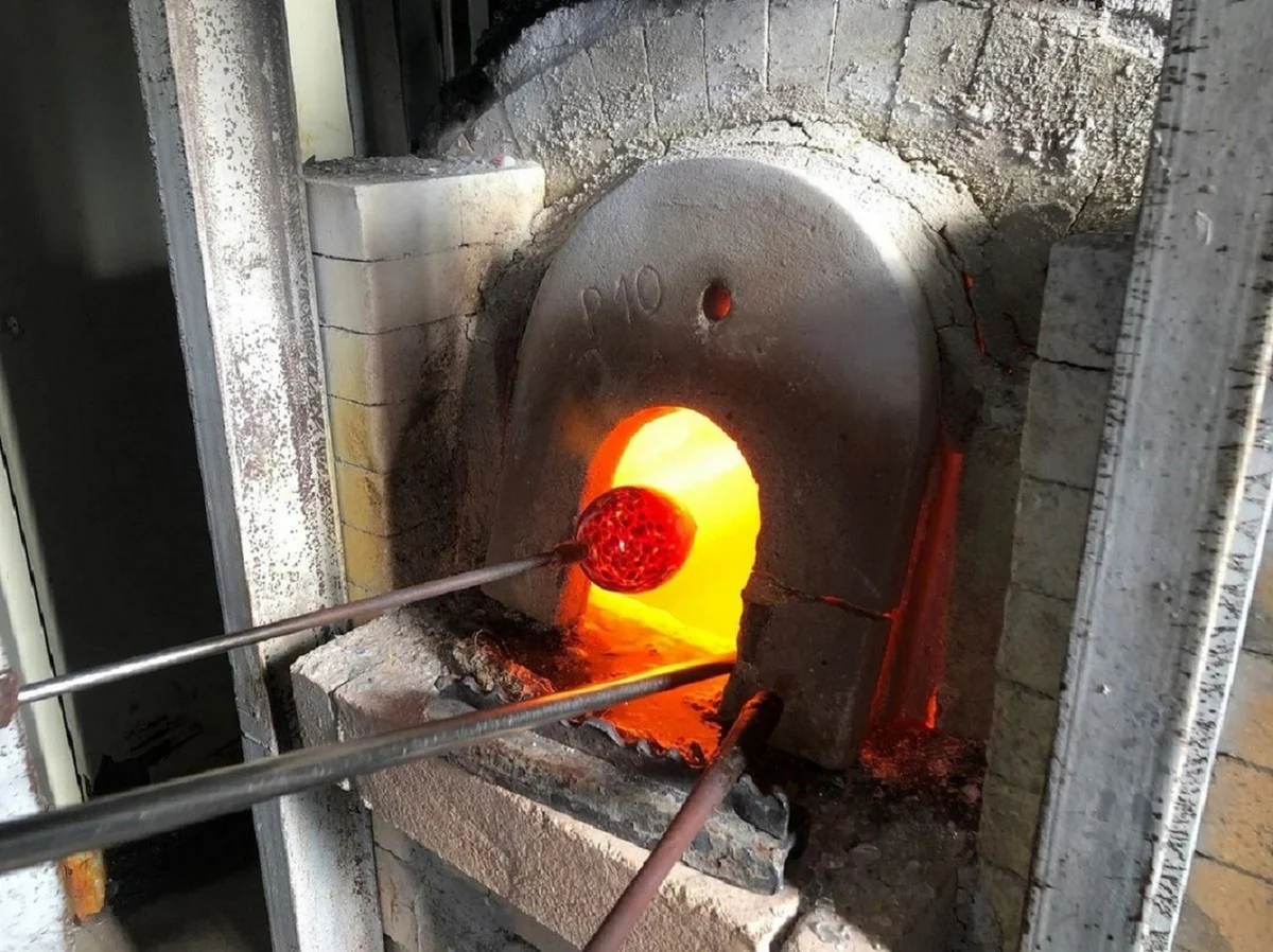 Luxury Murano crystal glass water glasses set of 6 colorful Ø 8 x H. 12 cm - Made in Italy