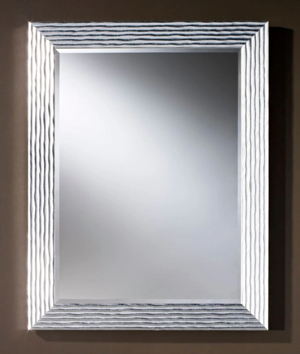 Luxury living room mirror silver 86 x H. 111 cm - designer furniture