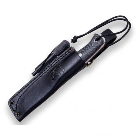 Ruike Hornet F815-B negro – Cuchillo con funda rotativa Kydex