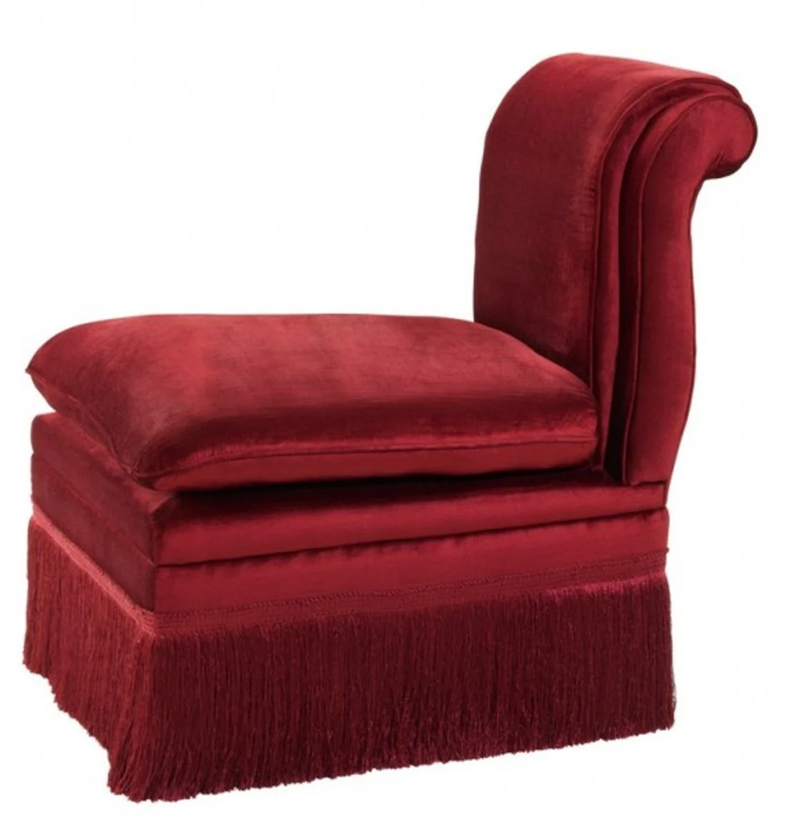 Luxury Belle Epoch Armchair Bordeaux Red - Art Nouveau Art Deco - Luxury Collection