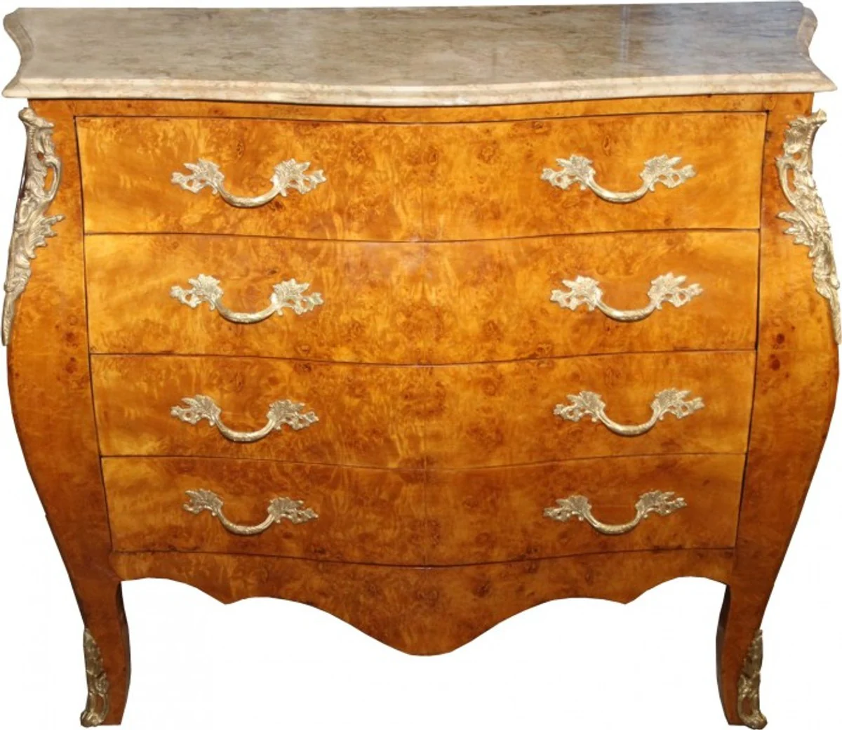 Baroque chest of drawers bird