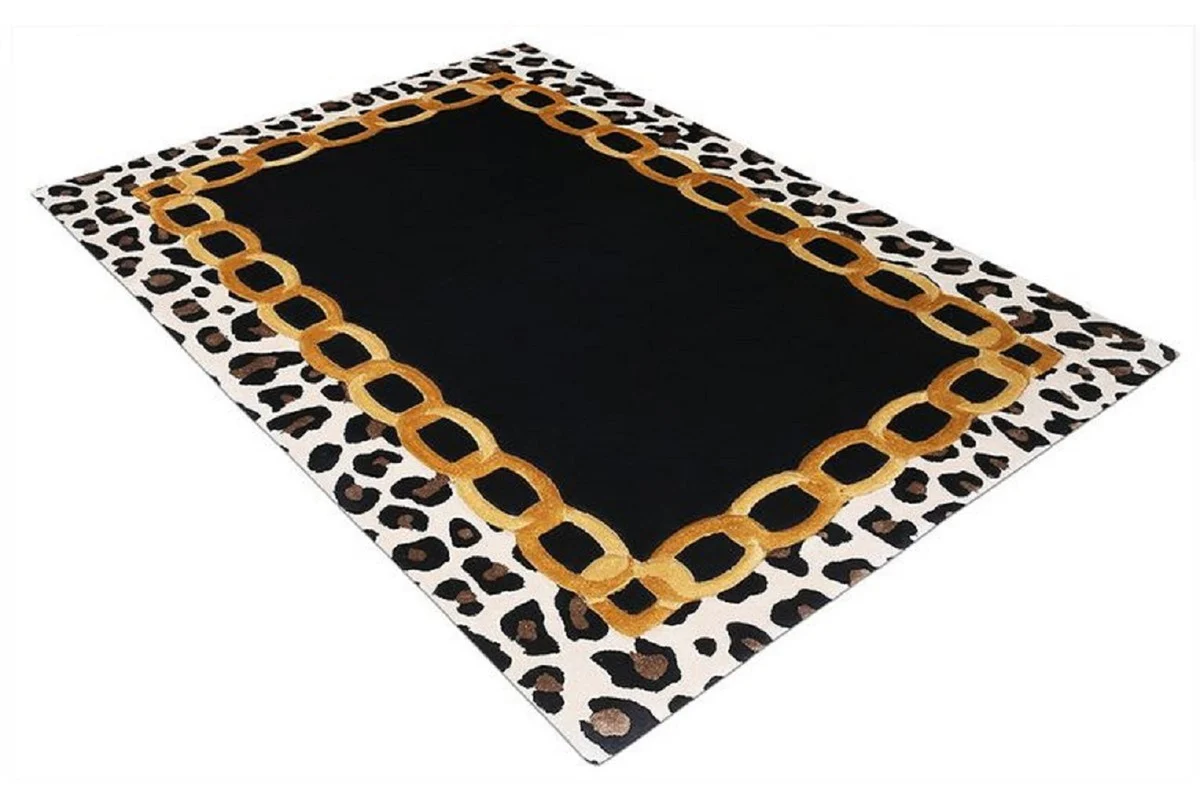 Luxury rug with leopard design - various sizes