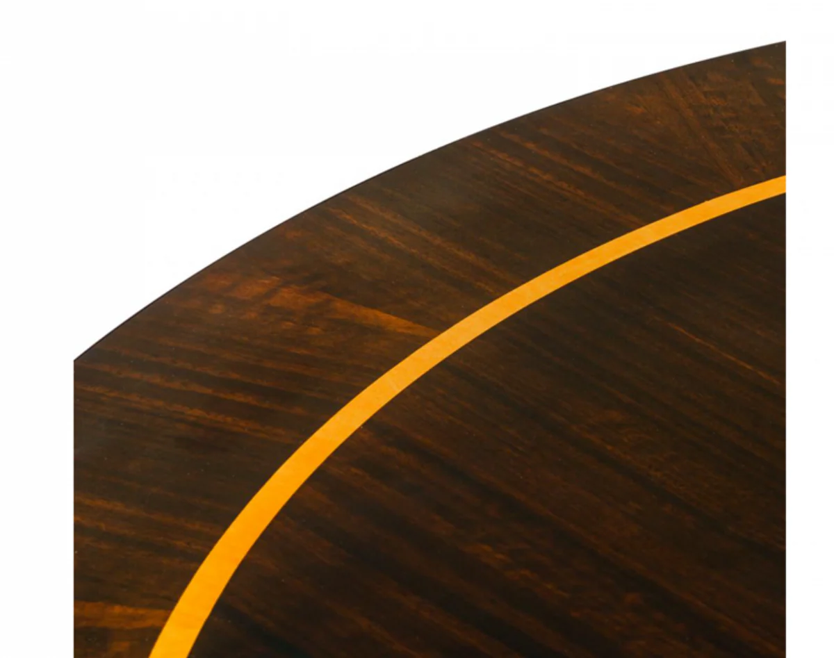 Art Deco luxury coffee table diameter 100 x H. 38 cm - living room salon table - hotel table furniture