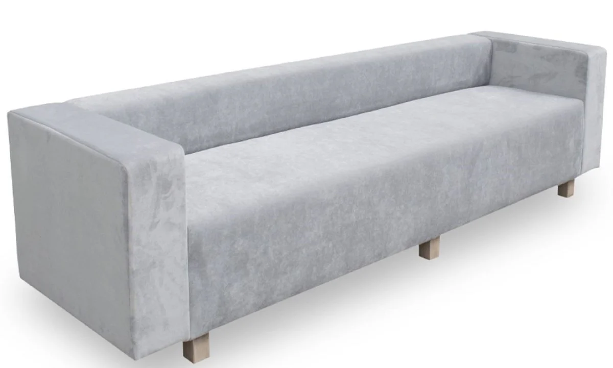 Luxury living room velvet sofa 260 x 75 x H. 70 cm - Various colors - Living room furniture