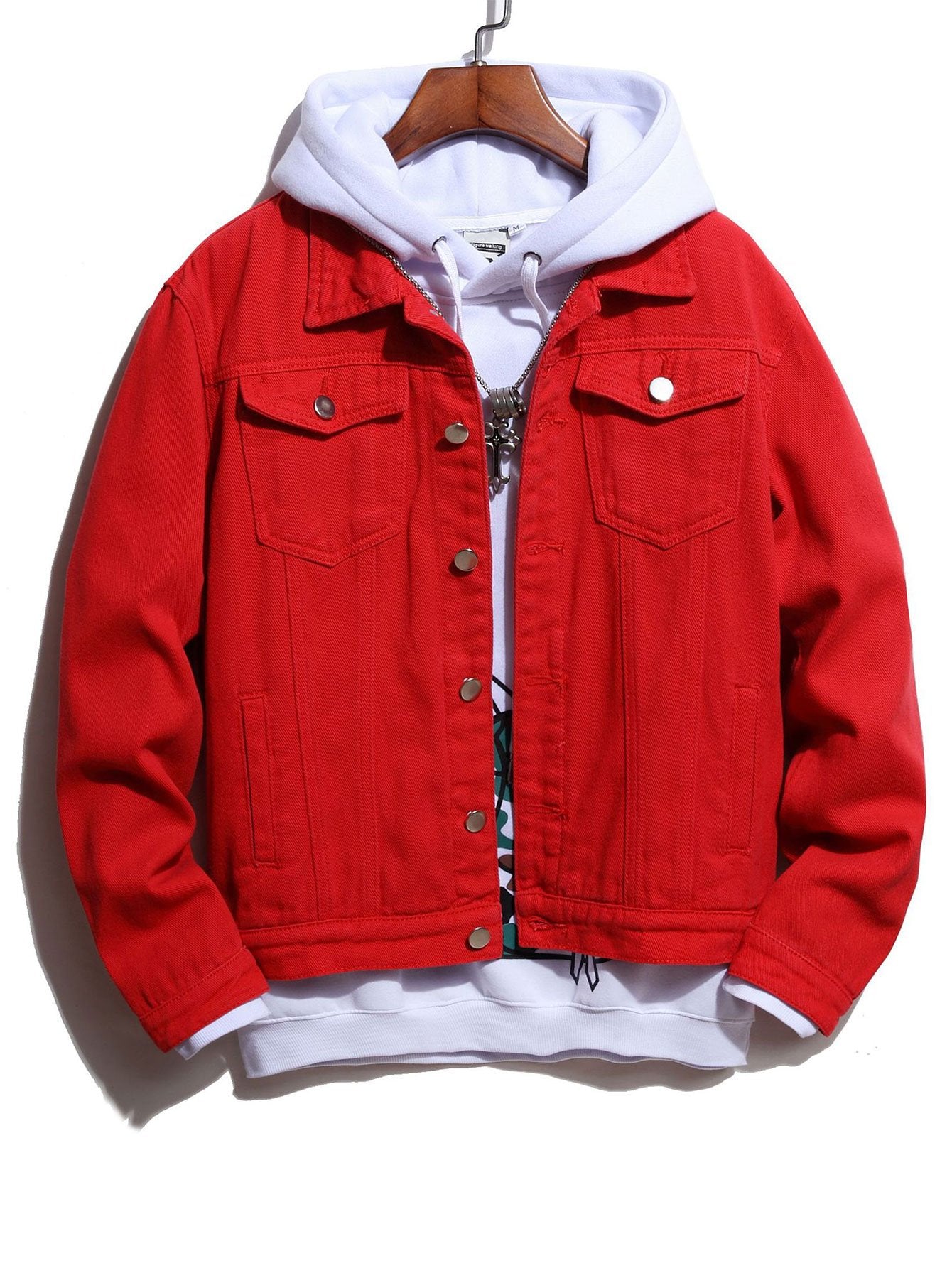 Flap Pocket Denim Jacket