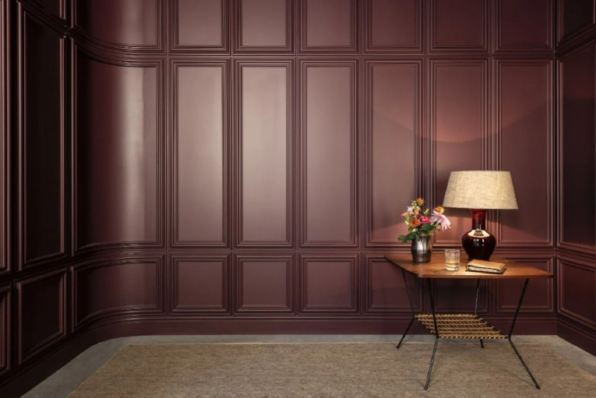 Wall panel / ceiling panel white 50 x 3.2 x H. 50 cm - Baroque & Art Nouveau decorative accessories