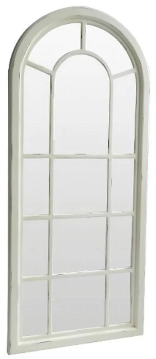 Country house style mirror antique white 70 x 4 x H. 160 cm - handmade wall mirror in a shabby chic look