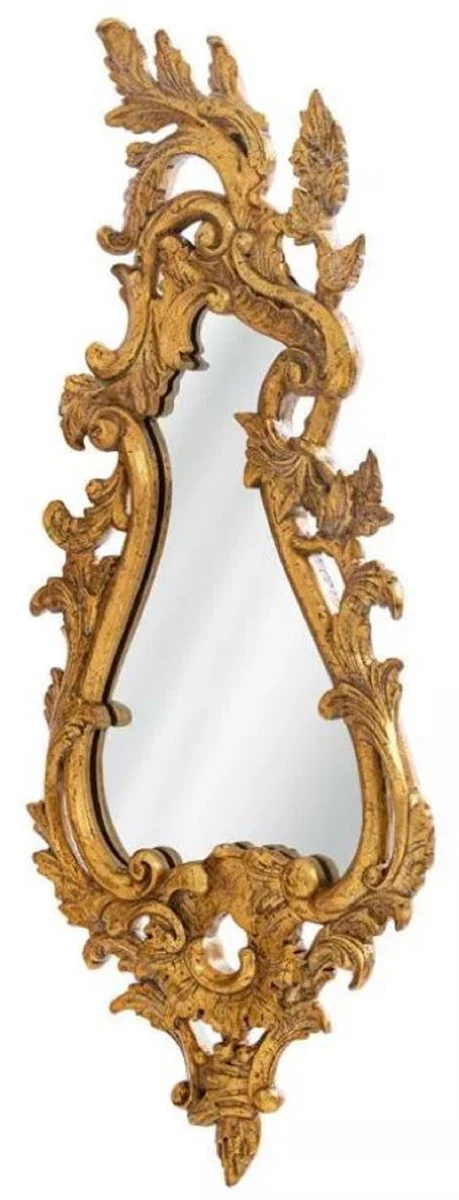 Luxury Baroque Mirror Antique Gold - Magnificent solid wood wall mirror in Baroque style - Luxury furniture in Baroque style - Baroque furniture - Noble & magnificent